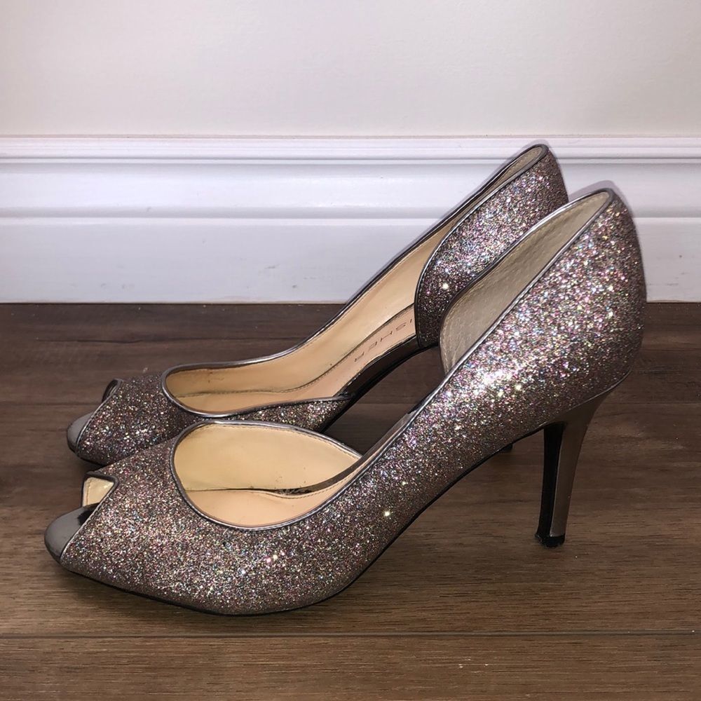 Marc Fisher peeps toe pumps